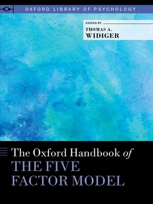 cover image of The Oxford Handbook of the Five Factor Model